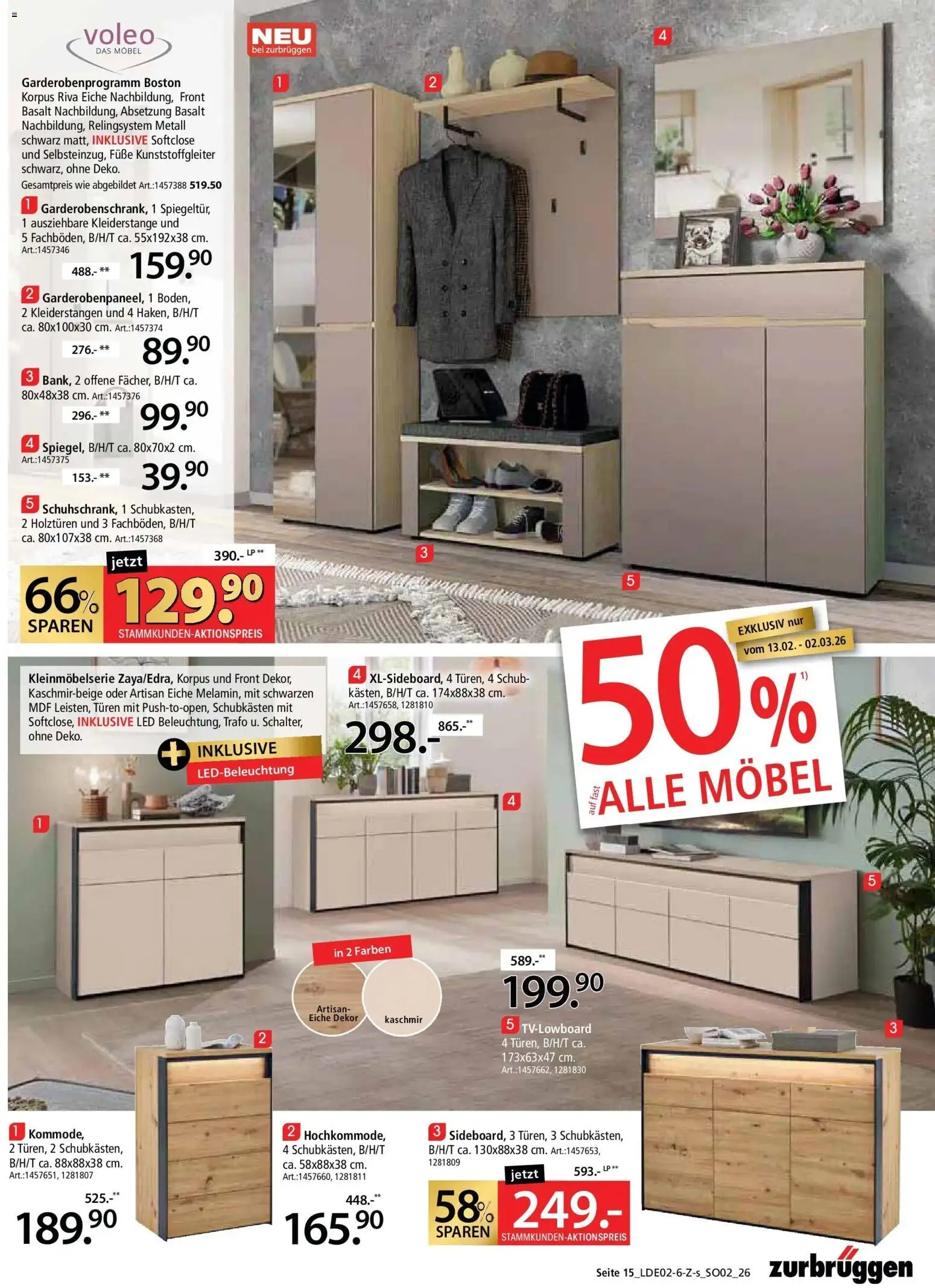 Zurbrüggen Red Shopping Week – gültig ab 23.02.2026 | Seite: 15