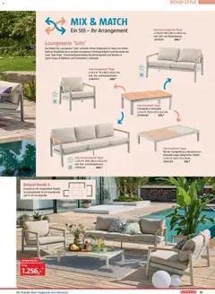 Bauhaus Freizeit im Garten ab 01.05.2026 gültig | Seite: 15 | Produkte: Couchtisch