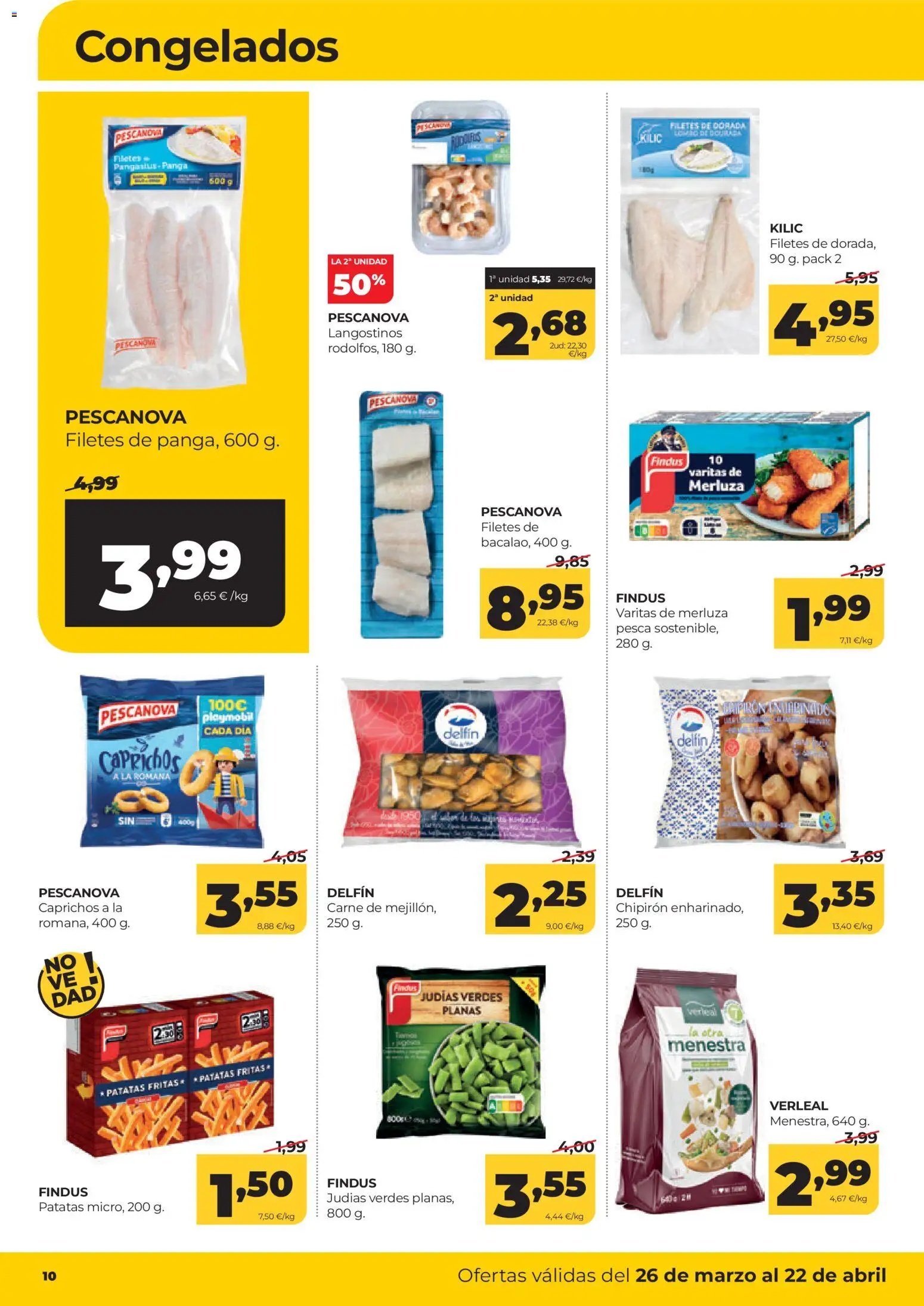 Alimerka Mensual del 26 de marzo al 22 de abril Castilla y León │ válido desde el 26.03.2026 | Página: 10