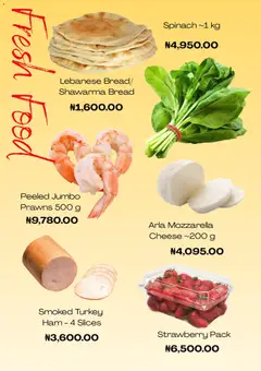 Offer preview "Supermart Catalogue" | Page: 2 | Products: Cheese, Ham, Tampony, Grafitne olovke