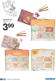Zeeman folder - Voorbeeld van een folder van Zeeman, geldig van 31.01.2026 | Pagina: 13 | Producten: Papier, Puzzel