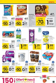 Eroski Hipermercados A Coruña │ válido desde el 03.07.2025 | Página: 9 | Productos: Gelatina, Leche, Chocolate, Pizza