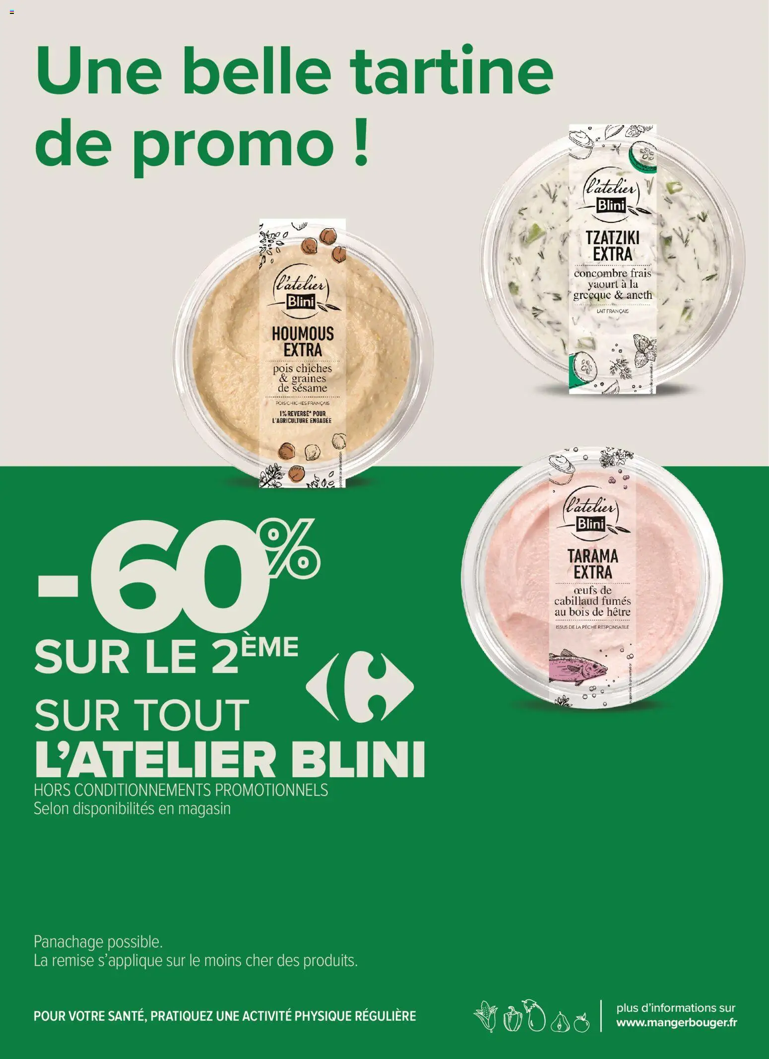 {H1} | Page: 6 | Produits: Concombre, Tarama, Lait, Yaourt