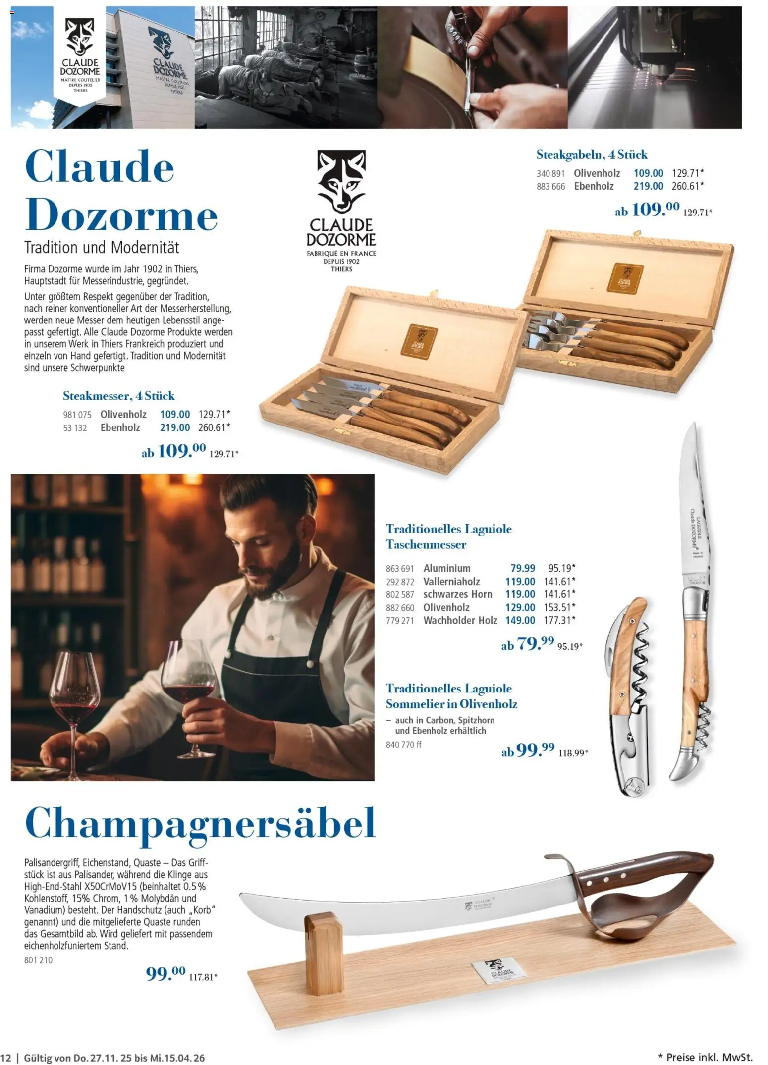 Selgros Kochen & Servieren – gültig ab 27.11.2025 | Seite: 12