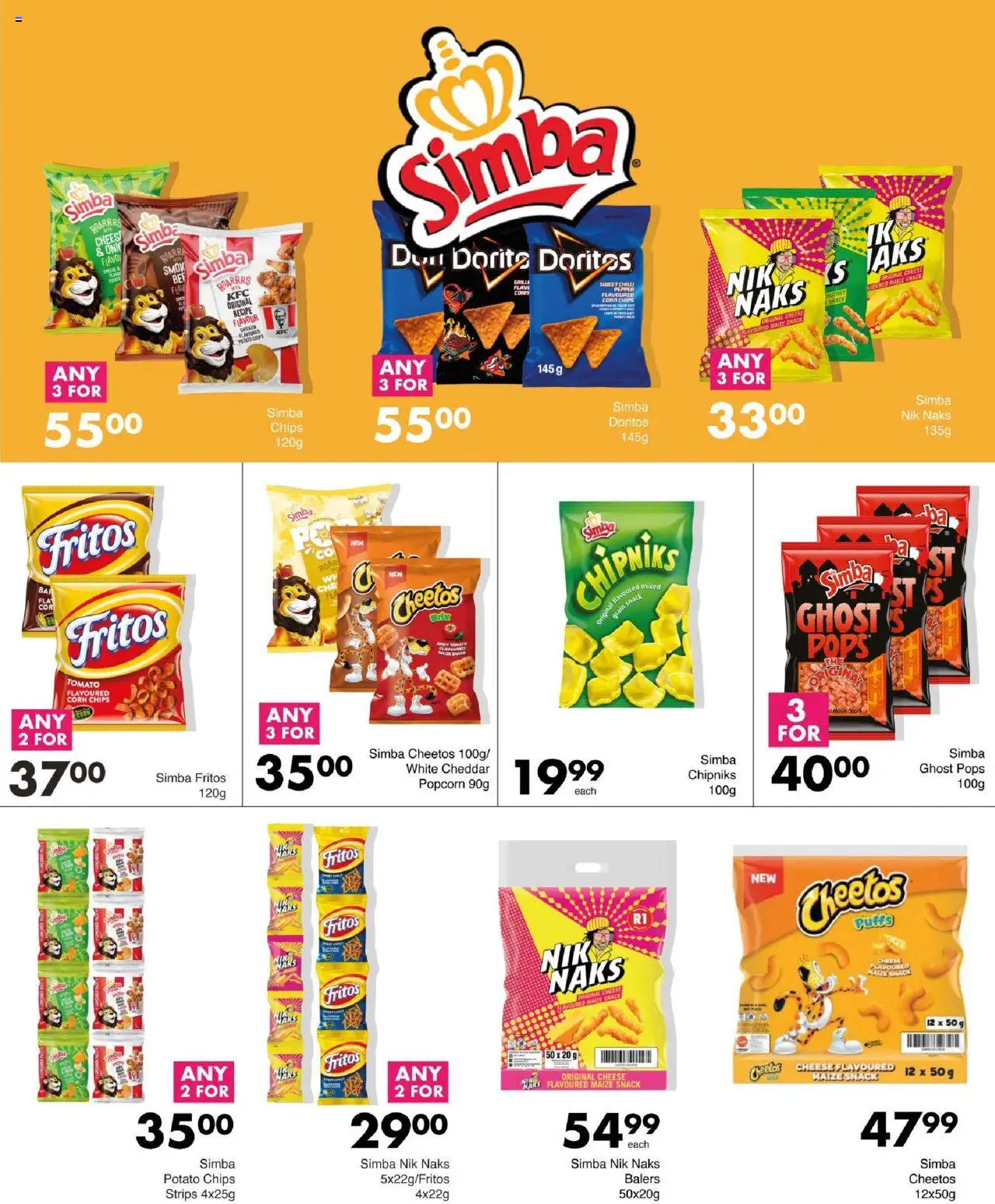 New Save catalogue – valid from 11.09.2025 | Page: 37 | Products: Corn, Cheese, Chips, Chilli