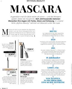 All in One Mascara, Die „All in One Mascara" in „black" von Artdeco trennt die Wimpern perfekt für einen unwiderstehlichen offenen Blick. ab 01.01.2026 gültig | Seite: 30