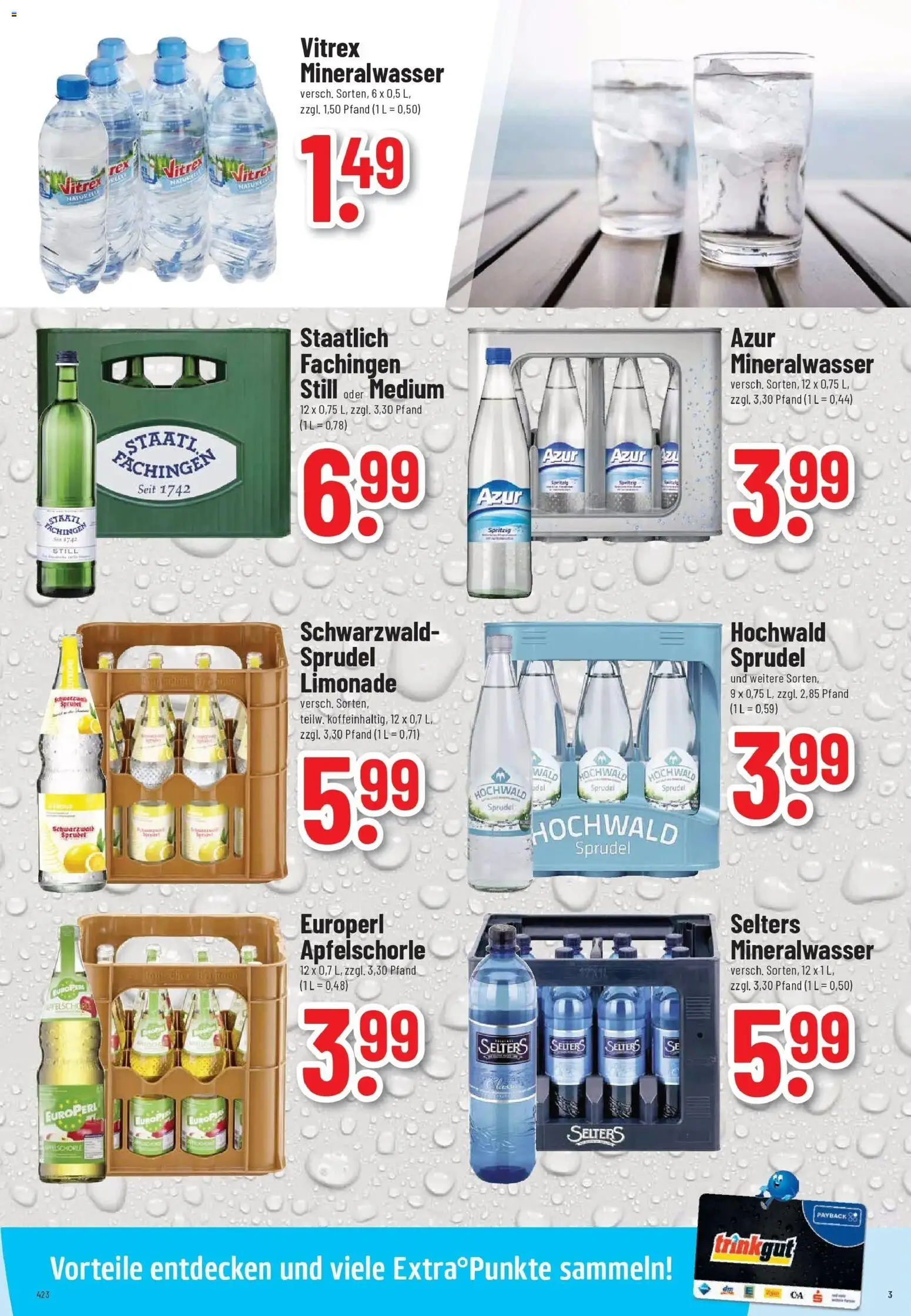 Trinkgut Prospekt Bad Kreuznach	 – gültig ab 07.04.2026 | Seite: 3 | Produkte: Limonade, Mineralwasser