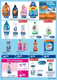 Anteprima del volantino Acqua e Sapone 40 Giorni catalogo valido a partire dal 16.10.2025 | Pagina: 12 | Prodotti: Sapone, Ammorbidente, Anticalcare, Bende