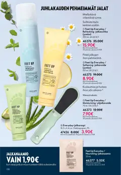 Oriflame-mainoslehti voimassa 10.12.2025 alkaen | Sivu: 138 | Tuotteet: Jalkavoide
