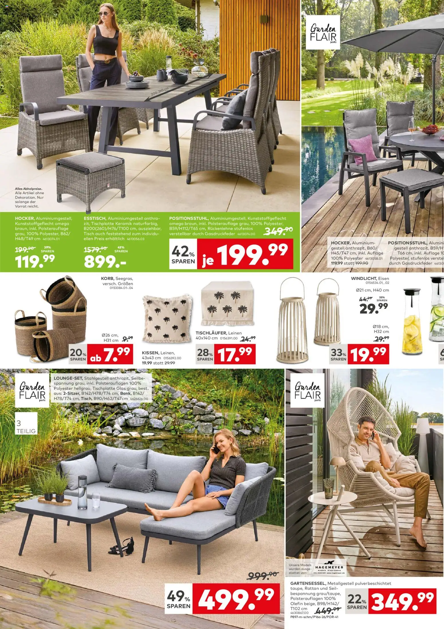 Porta! Gartenmöbel und Outdoortrends – gültig ab 06.04.2026 | Seite: 2 | Produkte: Tisch