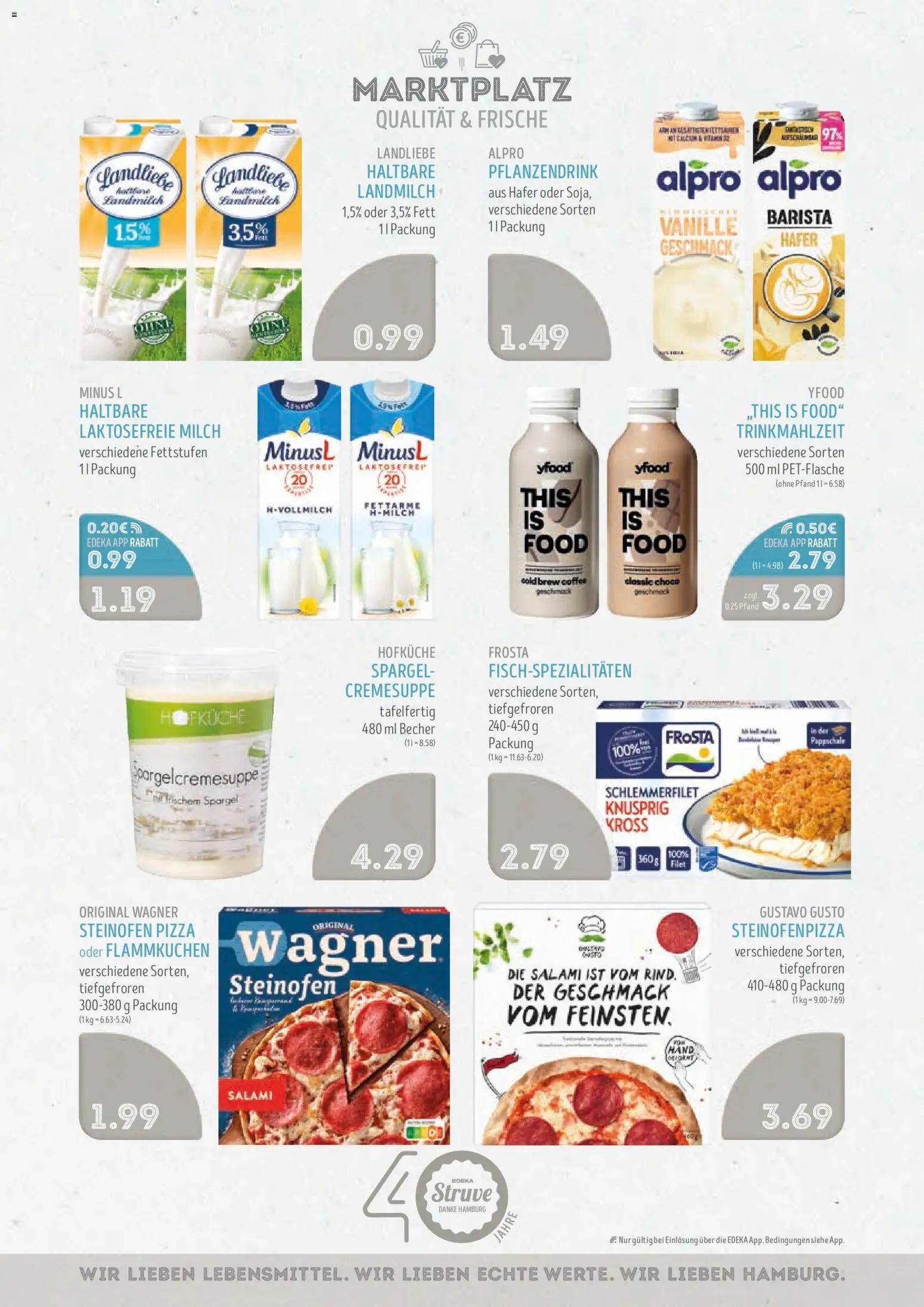 Edeka Struve Prospekt 	 – gültig ab 27.04.2026 | Seite: 7 | Produkte: Milch, Spargel, YFood, Alpro