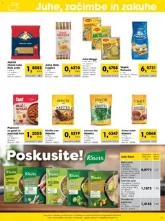 Tuš katalog akcije – veljaven od 01.11.2025 | Stran: 13 | Izdelki: Juha, Lovor, Zacimbe, Omaka