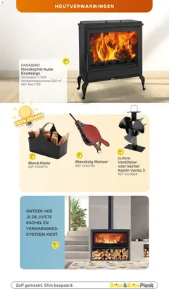 Brico Plan-it folder Verwarming - Voorbeeld van een folder van Brico Plan-it, geldig van 09.02.2026 | Pagina: 10 | Producten: Kachel, Ventilator, Mand