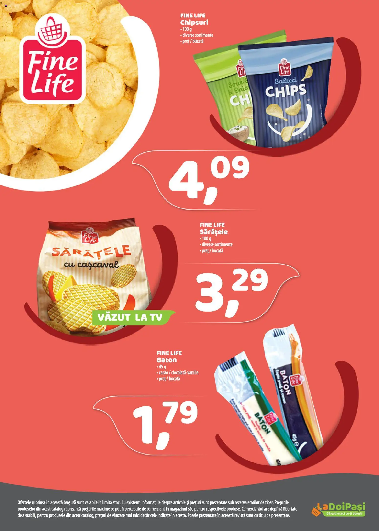 Noul catalog LaDoiPași – valabil de la 01.02.2026 | Pagină: 14 | Produse: Cașcaval, Mici, Chipsuri, Cacao