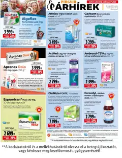 Pingvin Patika akciós újság - amely érvényes a következő dátumtól: 01.04.2026 | Oldal: 2