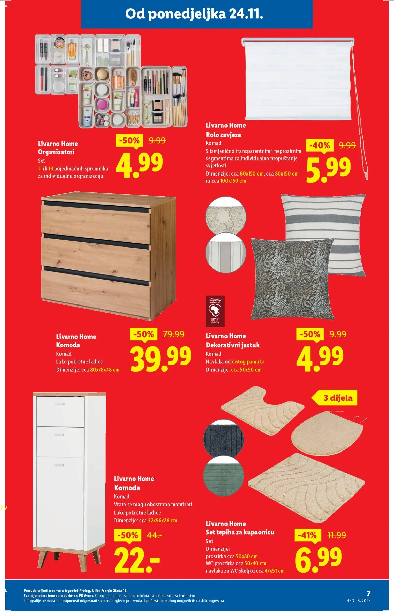 Lidl katalog | vrijedi od 24.11.2025 | Stranica: 7