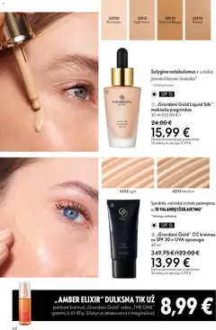Oriflame leidinys galioja nuo 11.03.2026 | Puslapis: 62 | Prekių: Makiažo pagrindas, CC kremas, Kremas