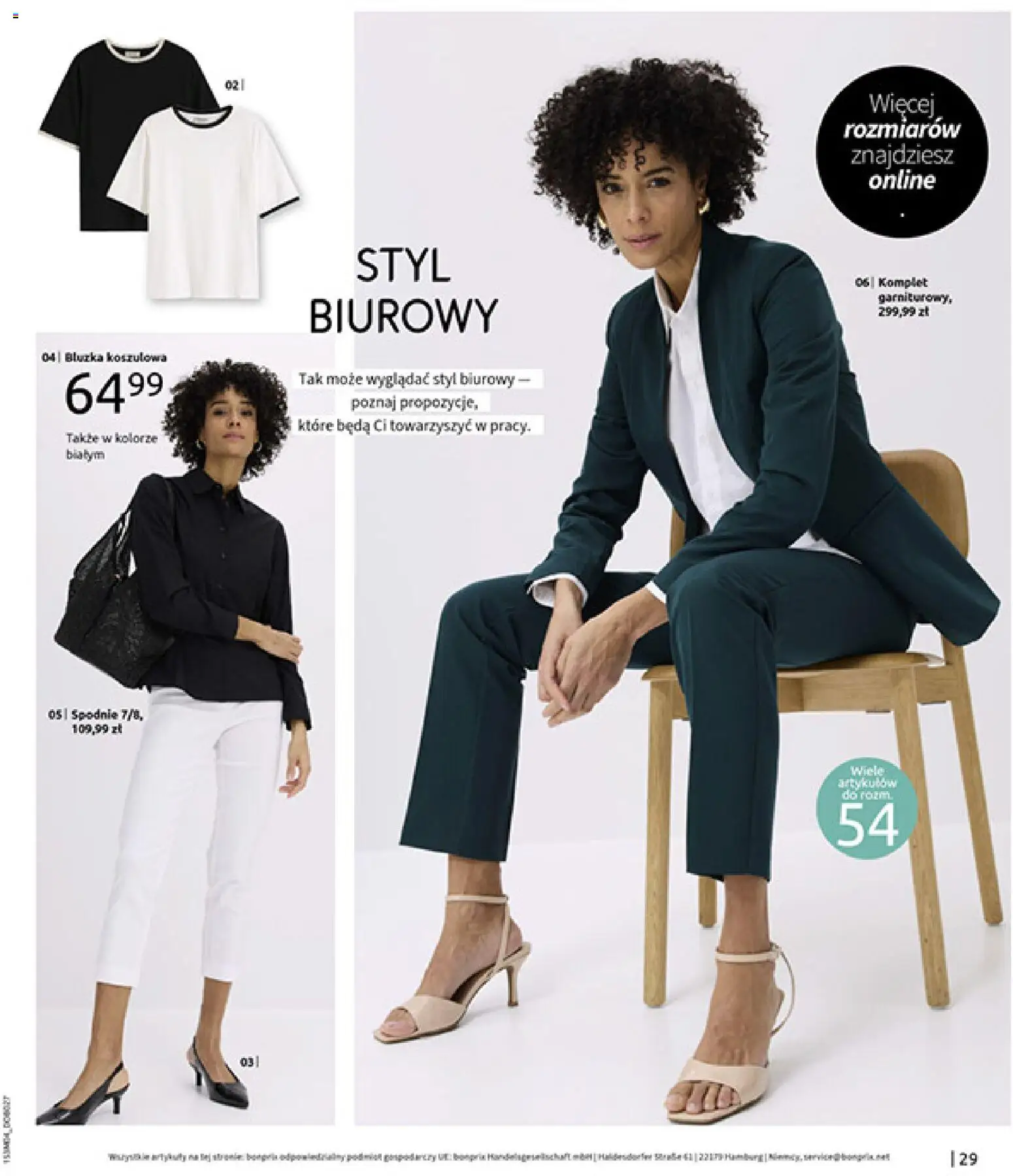 BonPrix Katalog od 30.03.2026 | Strona: 31 | Produkty: Bluzka, Spodnie