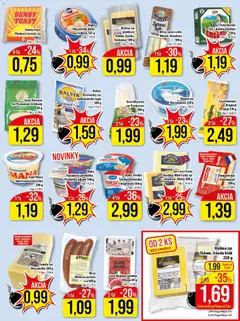 Klas leták platný od 23.03.2026 | Strana: 9 | Produkty: Klobása, Mozzarella, Mascarpone, Treska