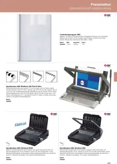 Office Depot - Kontorskatalog 2024   - Förhandsvisning av reklamblad från butik Office Depot aktuell från 15.02.2024 | Sida: 263 | Produkter: Binda