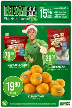 Forhåndsvisning av Kiwi kundeavis gyldig fra 08.12.2025
