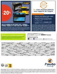 l'auto E.Leclerc - Prévisualisation de l'auto E.Leclerc catalogue valide à partir de 27.01.2026 | Page: 12 | Produits: Batterie Fulmen, Batterie
