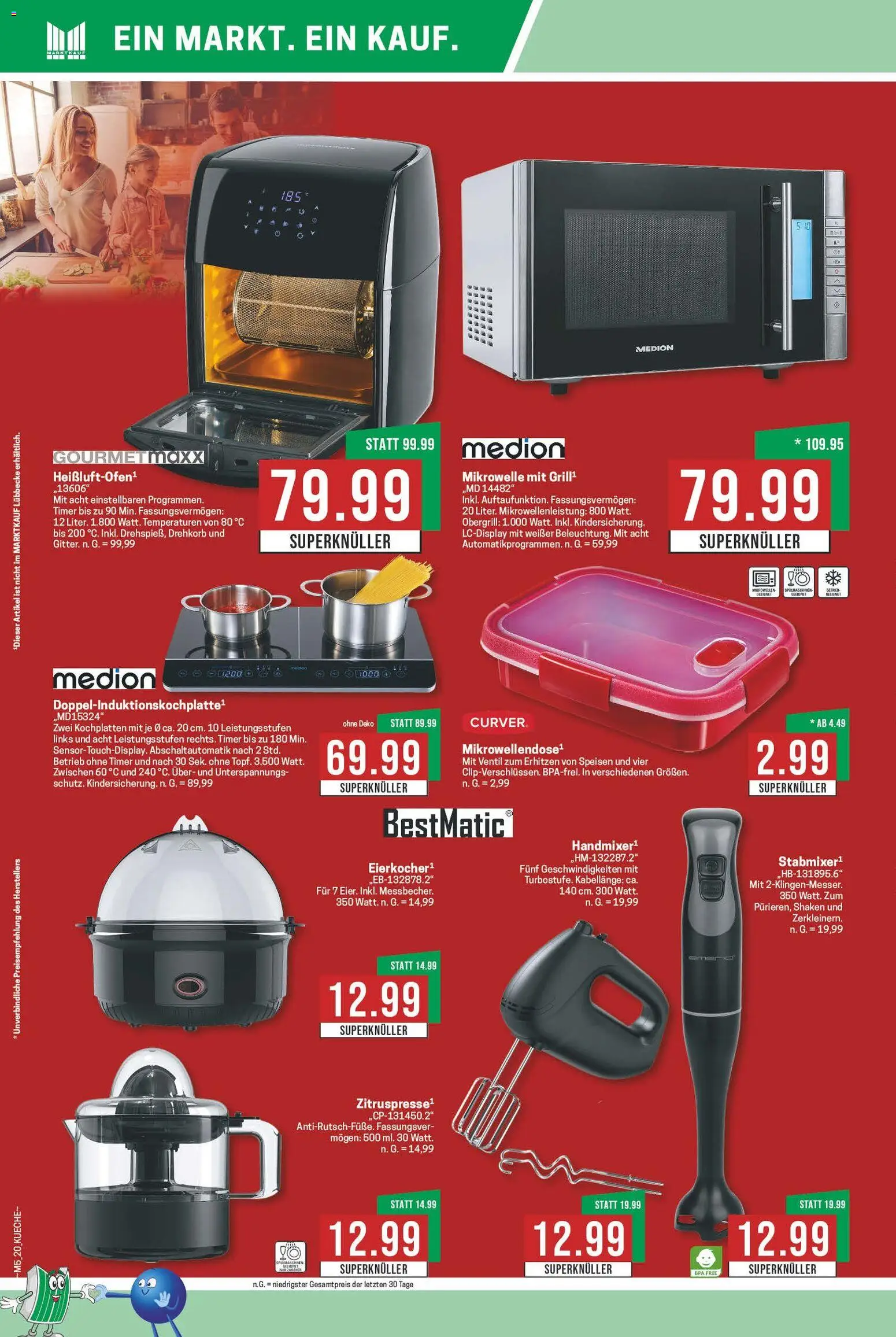 Marktkauf Prospekt 	 – gültig ab 26.01.2026 | Seite: 20 | Produkte: Mikrowelle