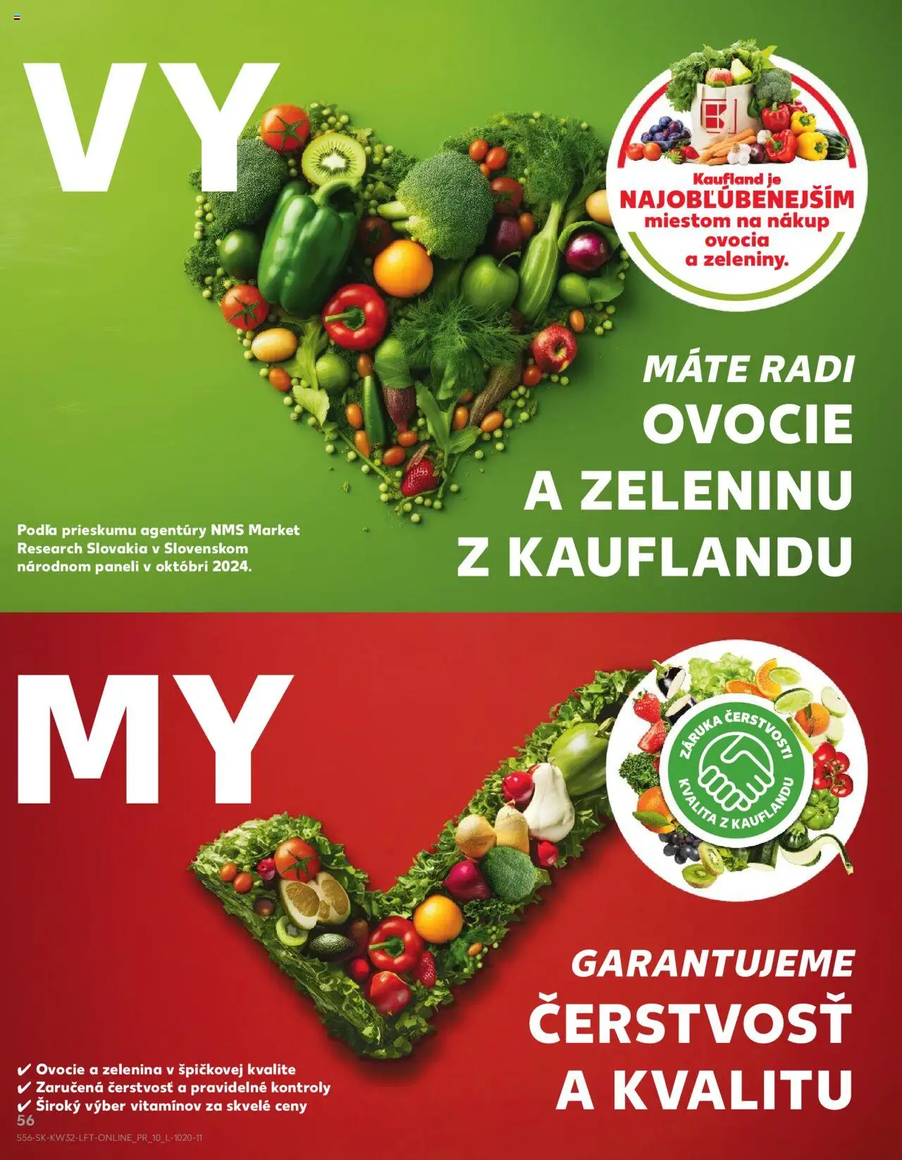 Kaufland SK akciós ujság - amely érvényes a következő dátumtól: 07.08.2025 | Oldal: 56