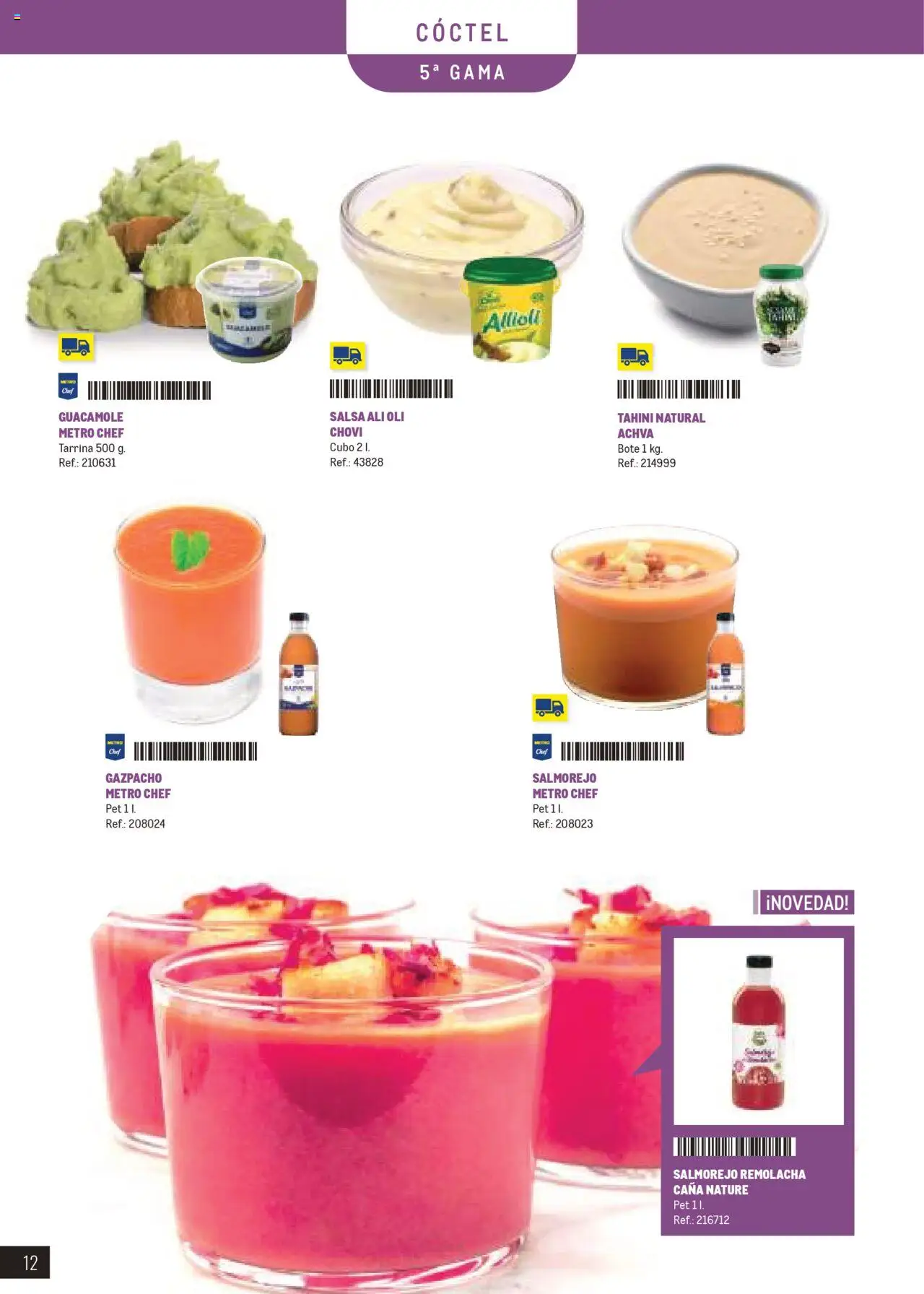 Makro -  Especial Catering Canarias │ válido desde el 25.02.2025 | Página: 12 | Productos: Guacamole, Gazpacho, Tahini
