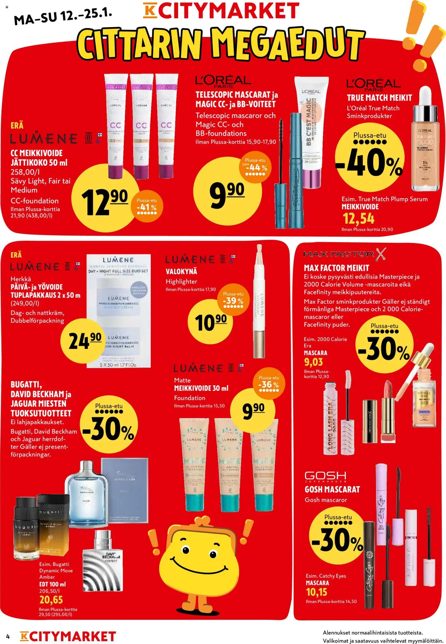 K-Citymarket tarjoukset – voimassa 12.01.2026 alkaen | Sivu: 4 | Tuotteet: Yövoide