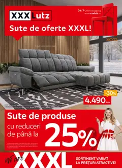 Ofertele XXXLutz valabile de la 03.11.2025