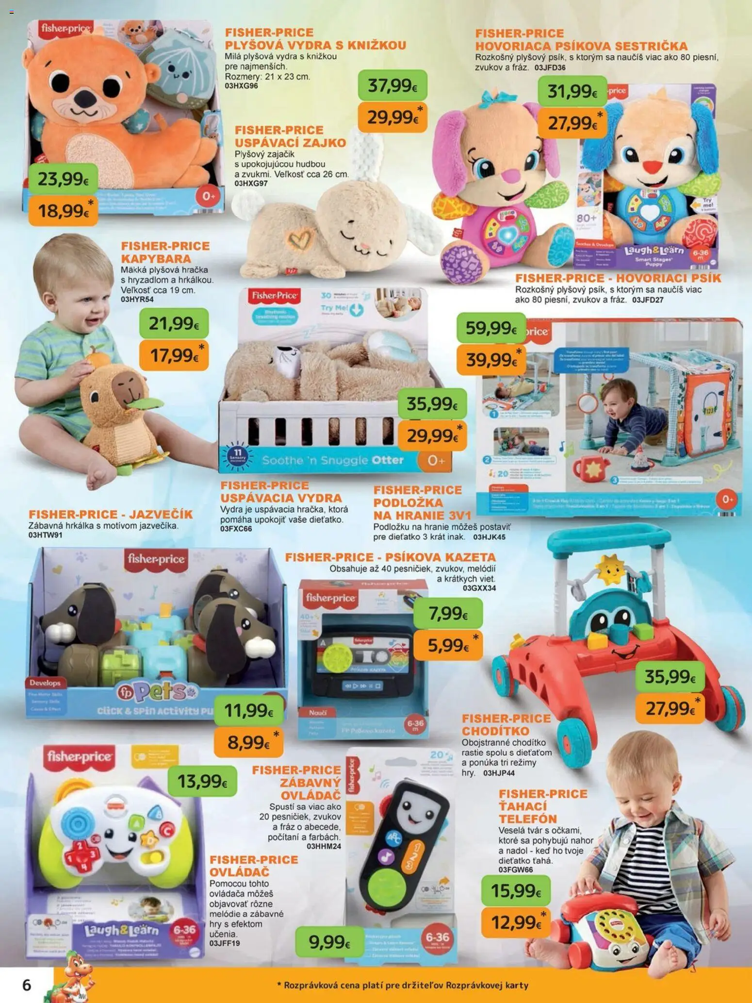 Nové Dráčik akcie – leták je platný od 03.10.2025 | Strana: 6 | Produkty: Telefón, Mila