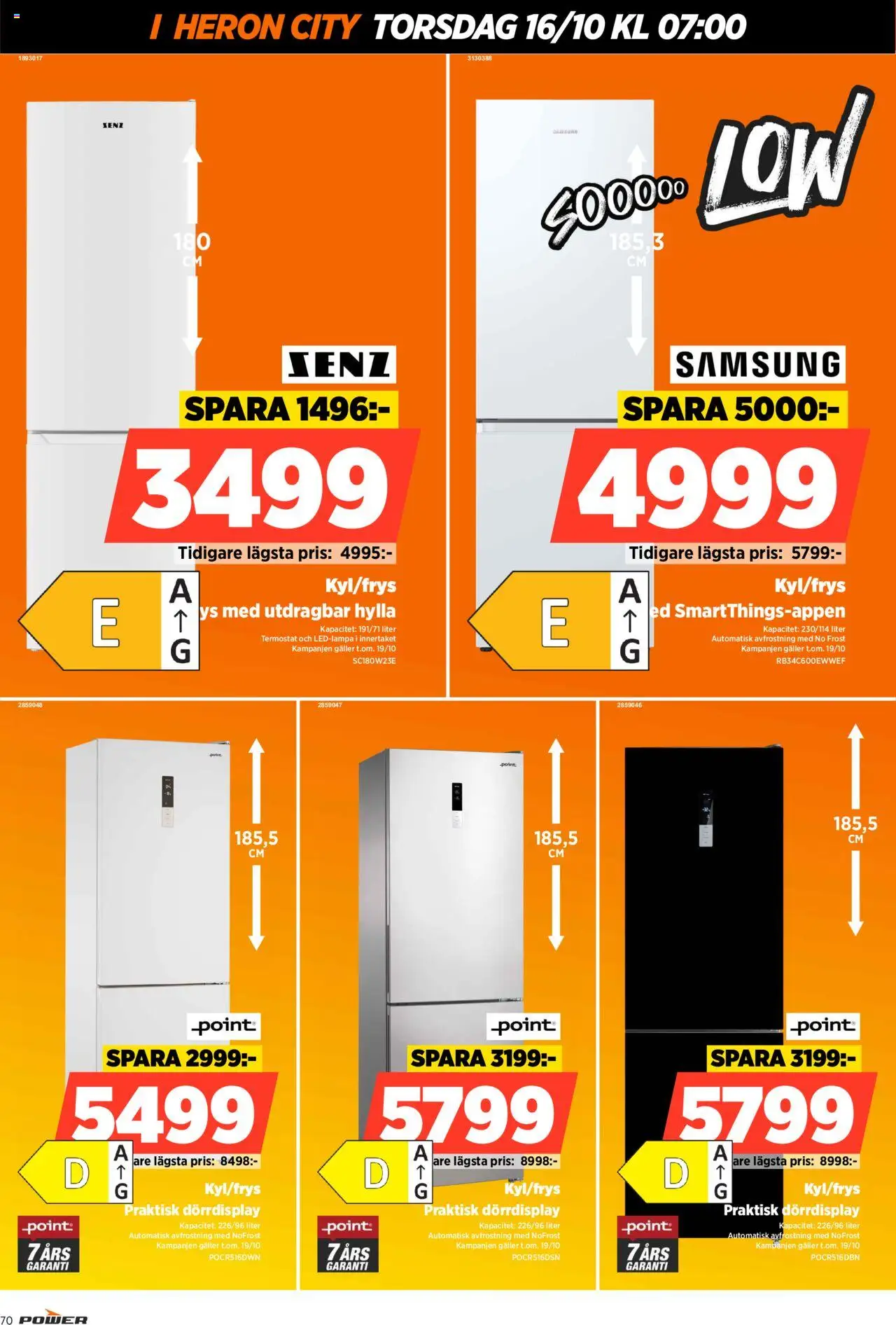 Power reklamblad aktuell från 16.10.2025 | Sida: 70 | Produkter: Galler, Hylla