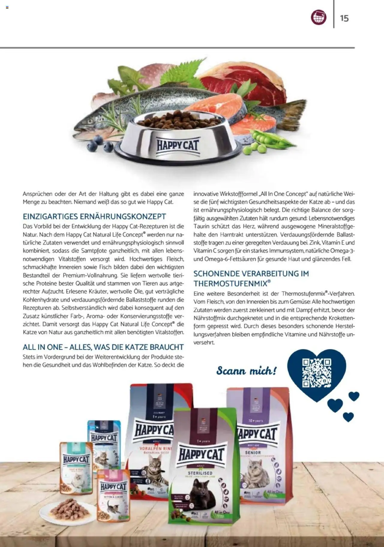 zookauf Heimtier Journal – gültig ab 01.10.2025 | Seite: 15 | Produkte: Fisch, Gemüse