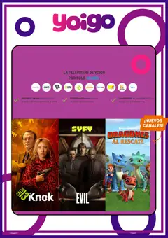 Vista previa Yoigo ofertas válido desde el 15.03.2026 | Página: 2 | Productos: Televisión