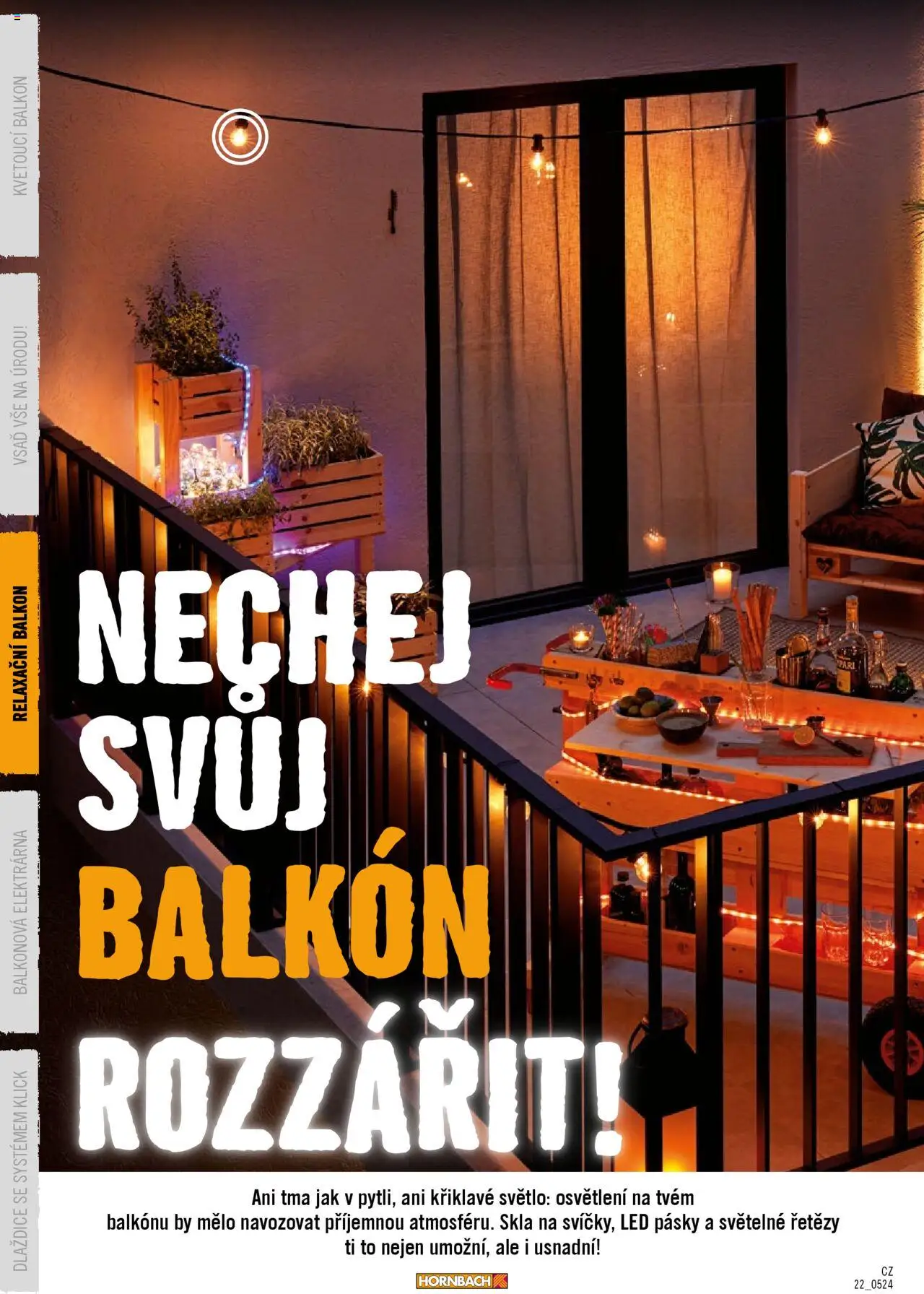 HORNBACH leták - Balkón od 13.08.2025 | Strana: 20 | Produkty: LED