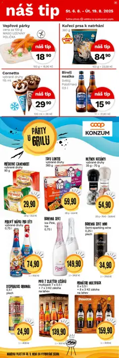 Konzum leták od 06.08.2025 | Strana: 4