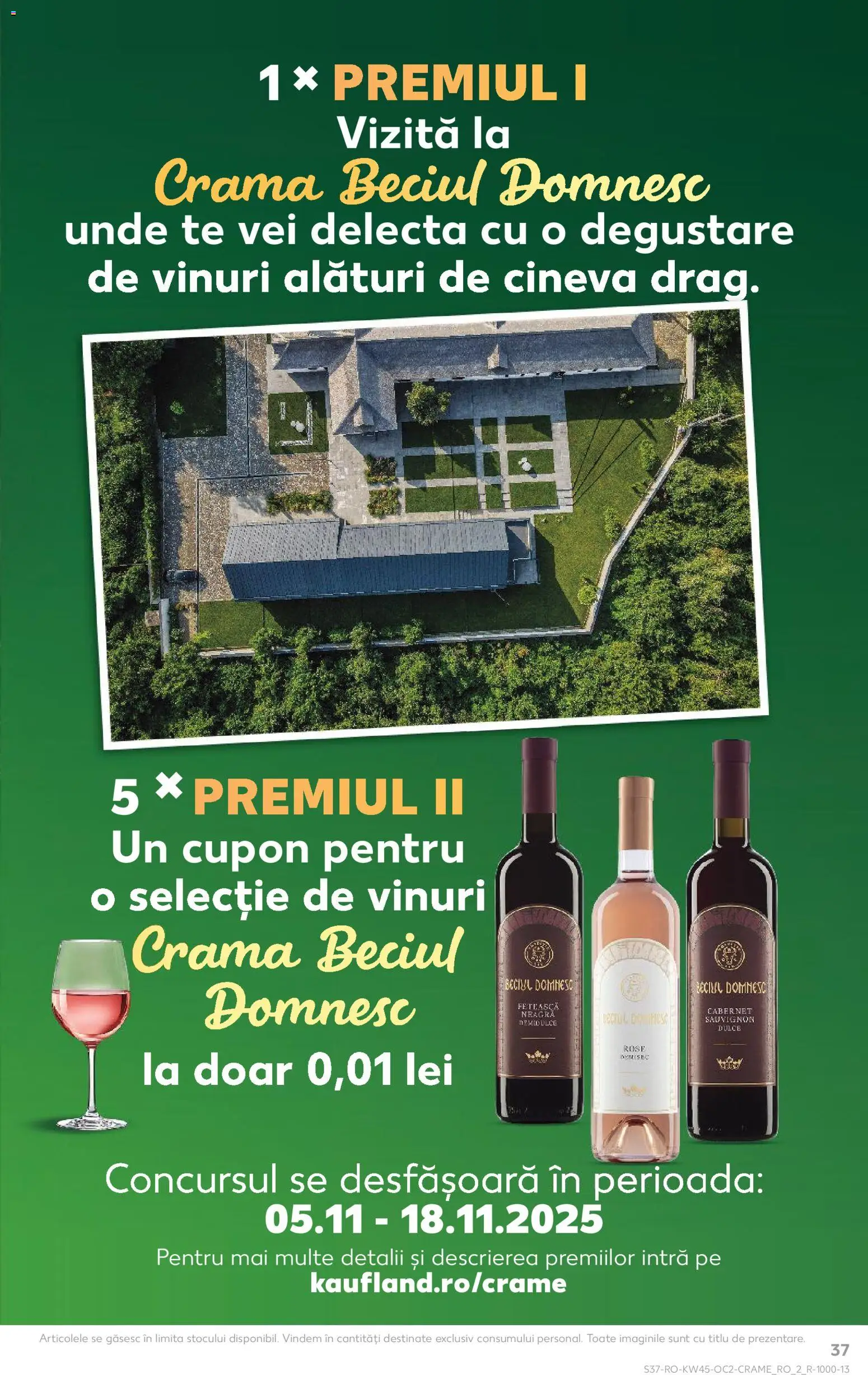 Kaufland RO akciós ujság - amely érvényes a következő dátumtól: 05.11.2025 | Oldal: 37
