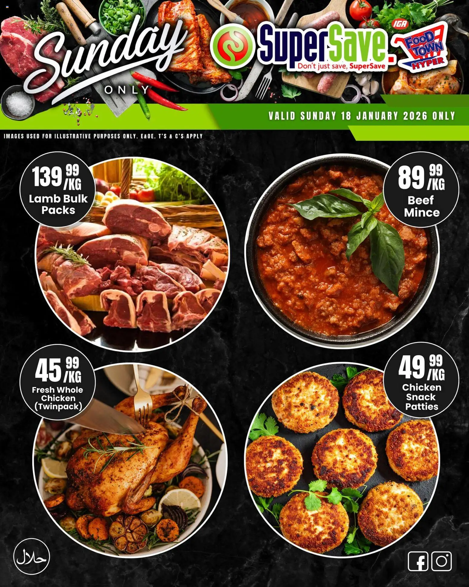 New Super Save catalogue – valid from 18.01.2026 | Page: 17 | Products: Chicken, Beef