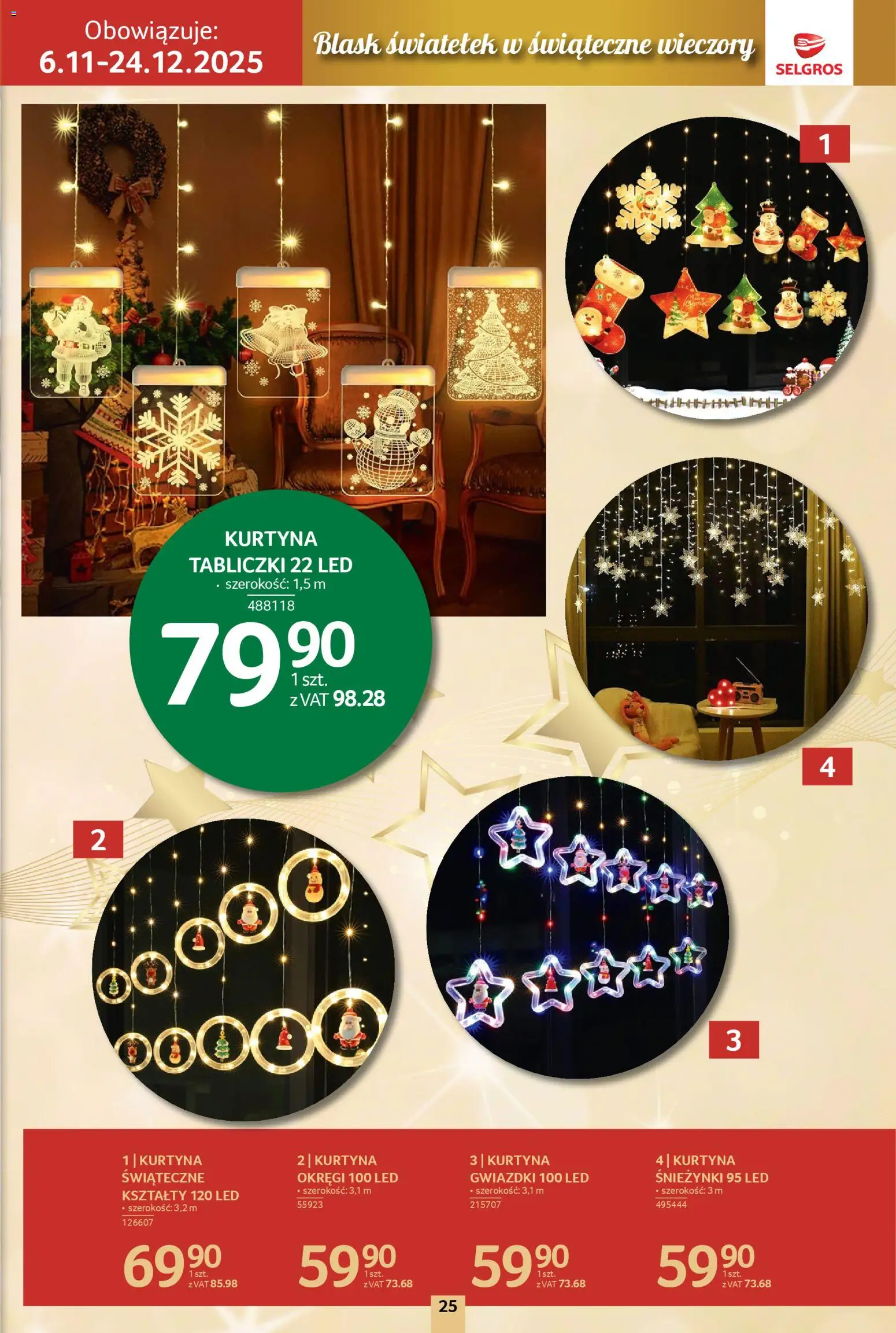 Selgros cash&carry Gazetka - Boże Narodzenie od 06.11.2025 | Strona: 25