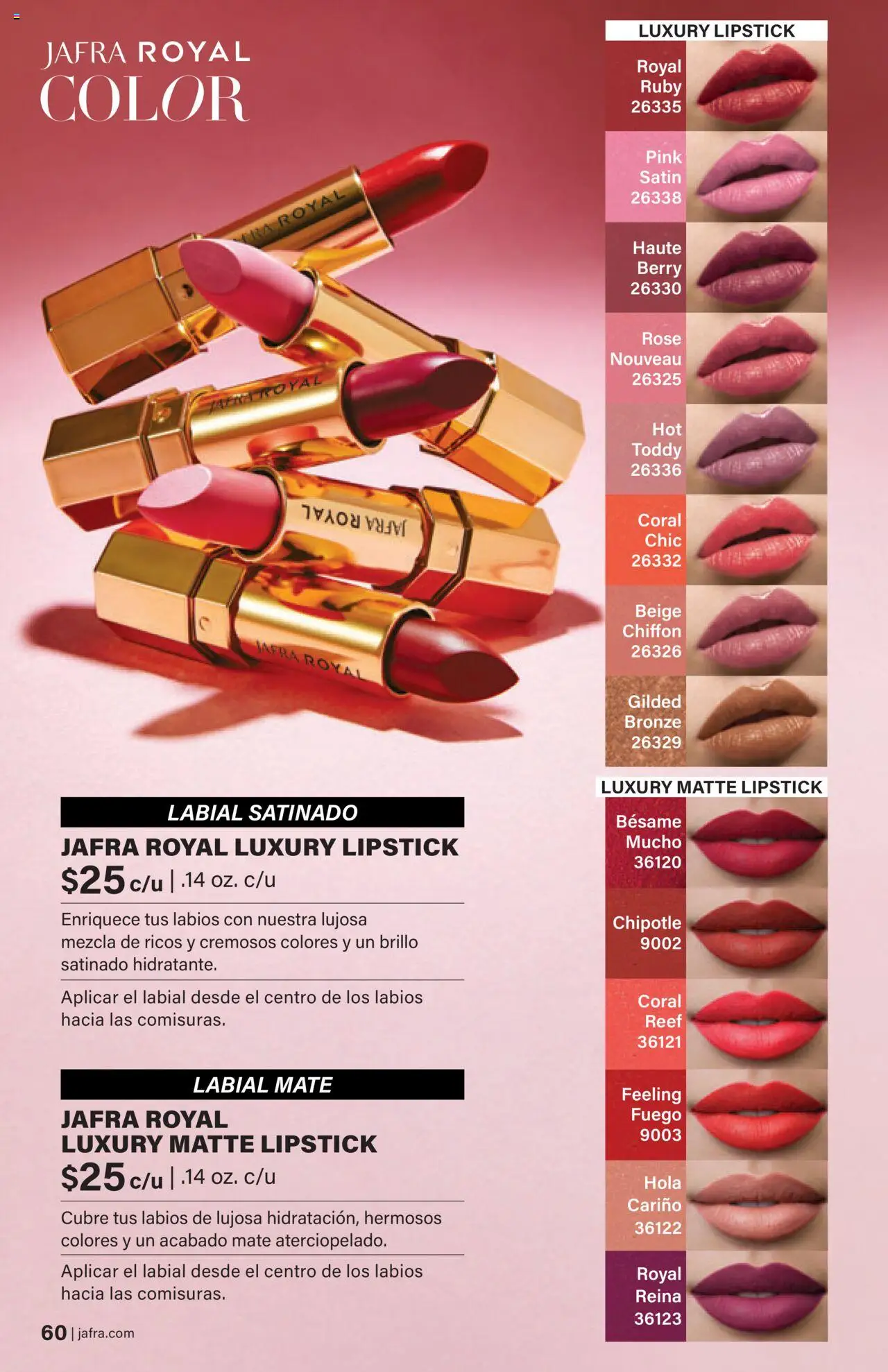 JAFRA folleto │ válido desde el 01.08.2025 | Página: 60