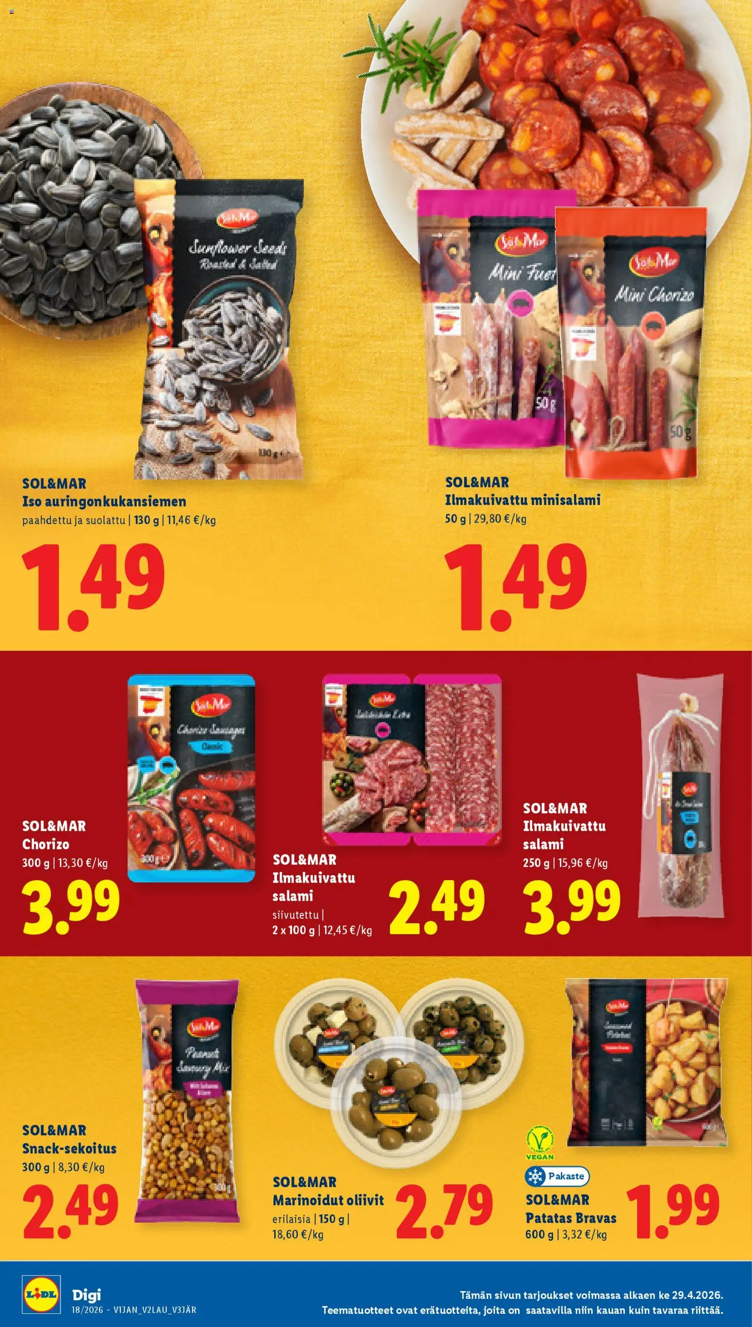 Lidl tarjoukset – voimassa 29.04.2026 alkaen | Sivu: 10