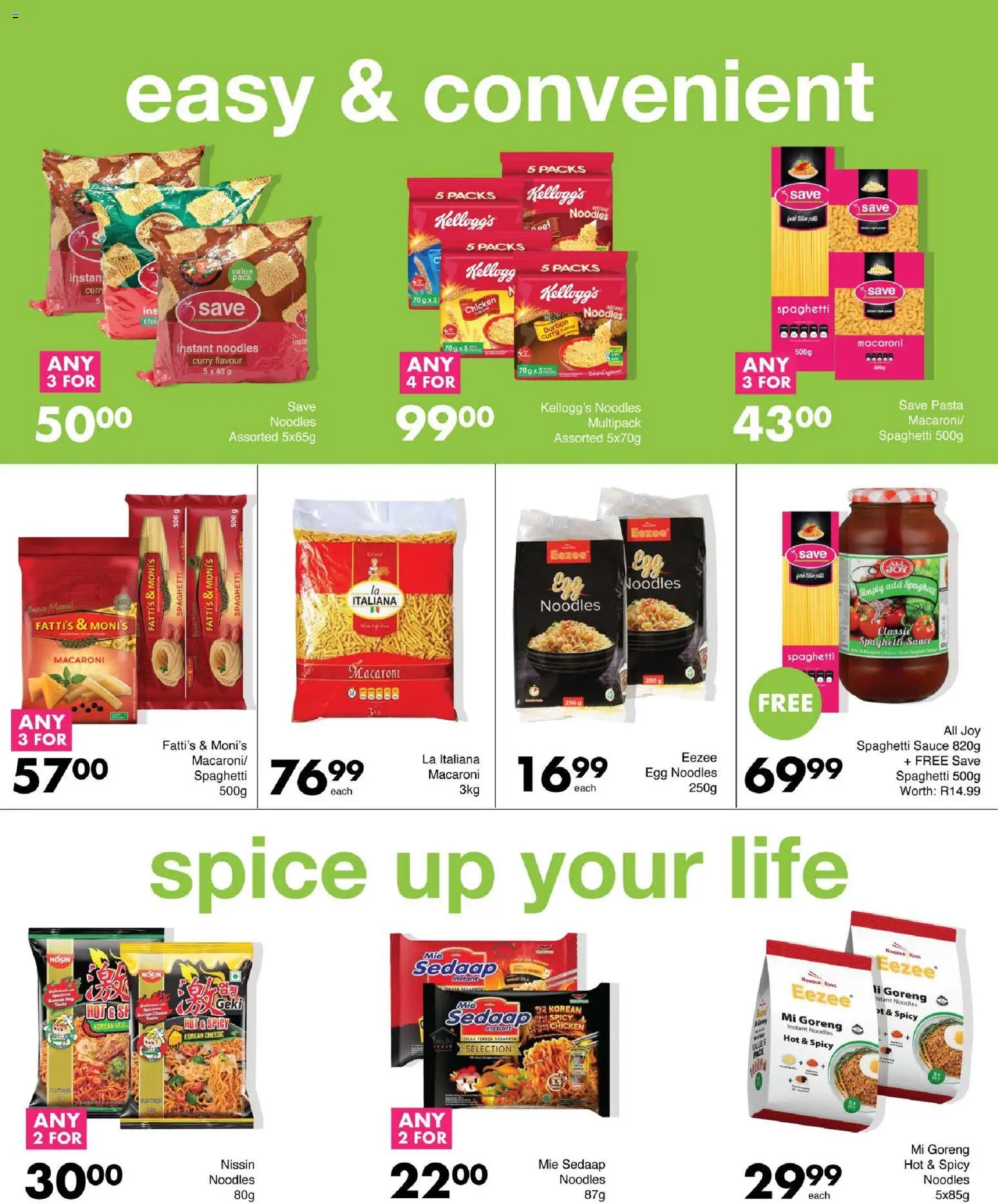 New Save catalogue – valid from 12.02.2026 | Page: 26 | Products: Chicken, Noodles, Pasta, Sauce