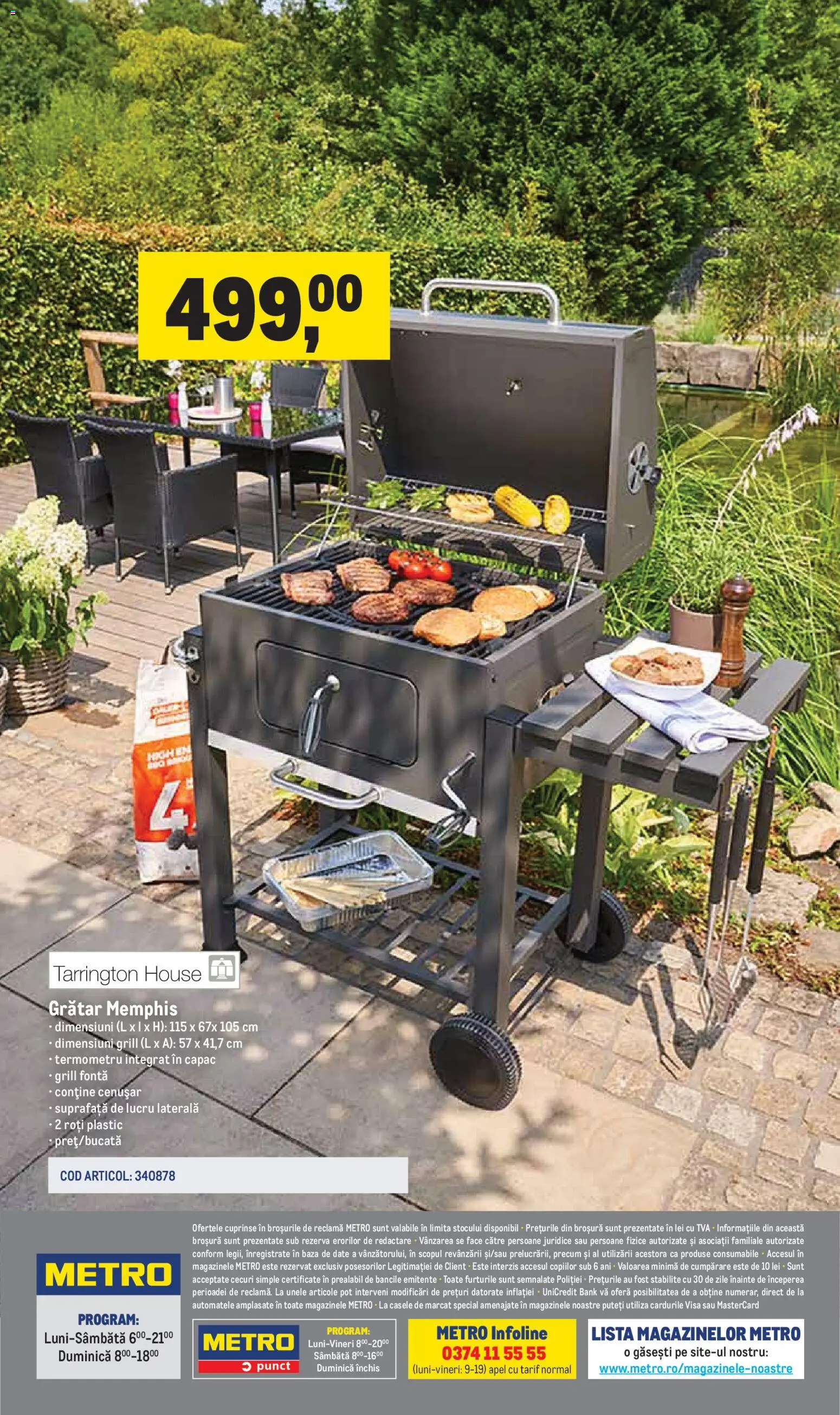 Noul catalog Metro – valabil de la 16.03.2026 | Pagină: 18 | Produse: Grill, Termometru, Grătar