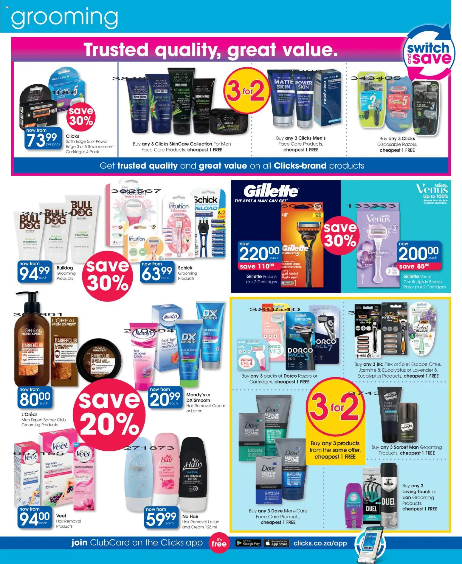 New Clicks catalogue – valid from 09.12.2025 | Page: 16 | Products: Oil, Switch, Cream, Lotion