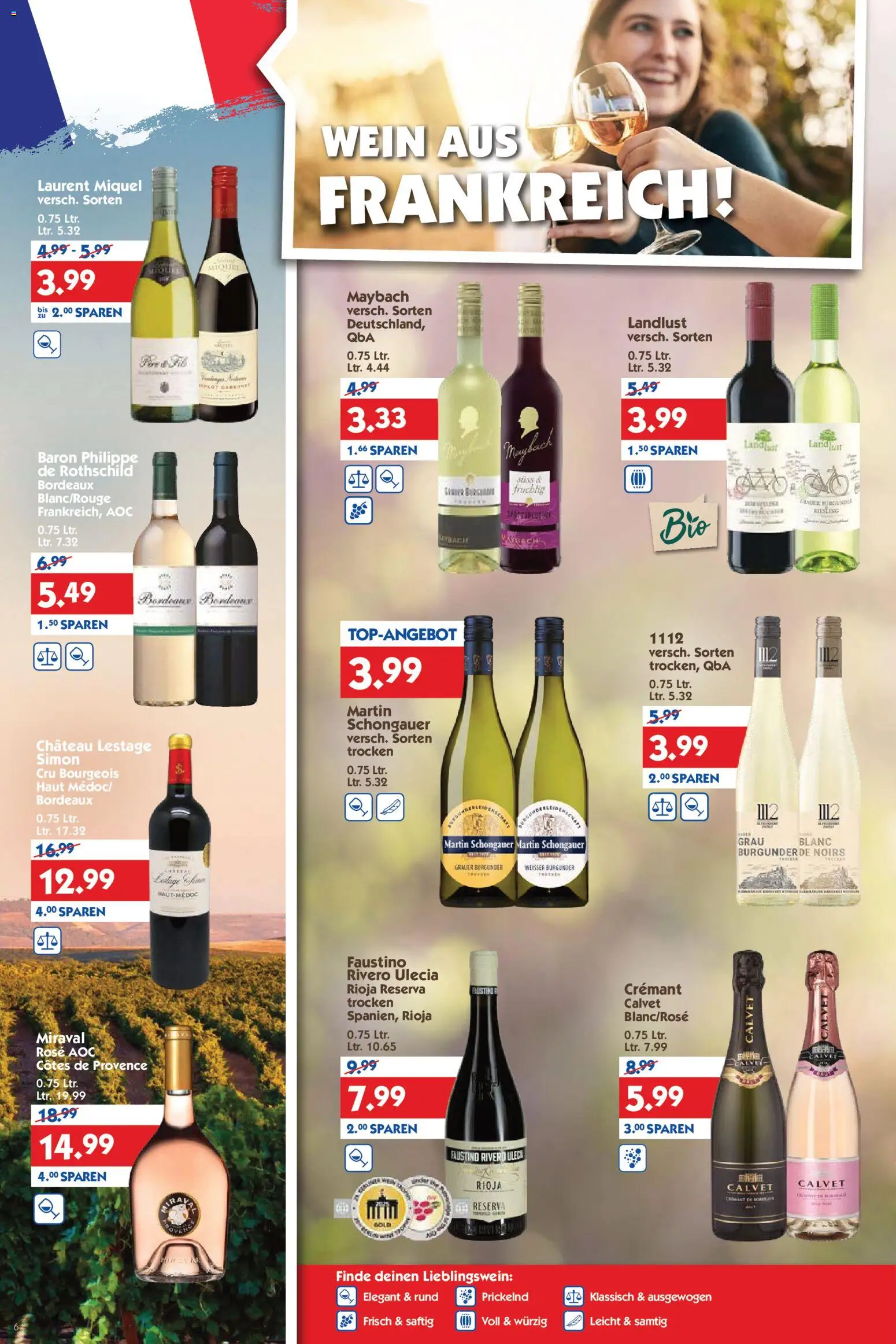 HOL’AB! Prospekt 	 – gültig ab 30.03.2026 | Seite: 6 | Produkte: Wein