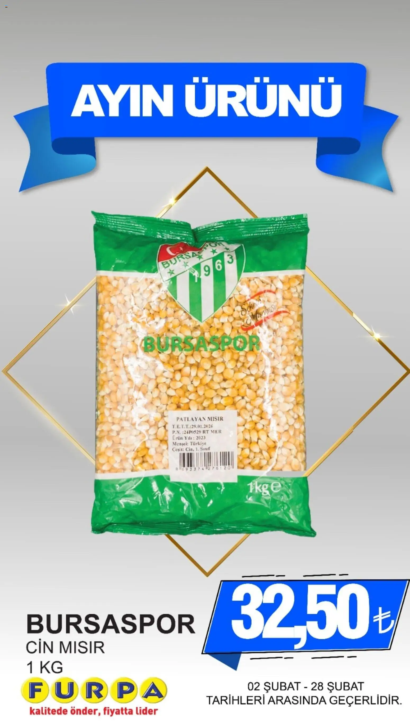 Furpa Katalog Ayın Ürünleri - 02.02.2026 tarihinden itibaren geçerlidir | Sayfa: 4 | Ürünler: Cin, Mısır