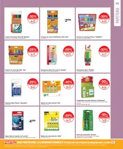 Monoprix - Prévisualisation de Monoprix catalogue valide à partir de 01.01.2026 | Page: 63 | Produits: Mais, Crayons de couleur, Colle