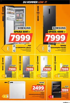 Power erbjudanden - Förhandsvisning av reklamblad från butik Power aktuell från 02.03.2026 | Sida: 19 | Produkter: Vinkyl, Frysbox, Kylskåp, Frys