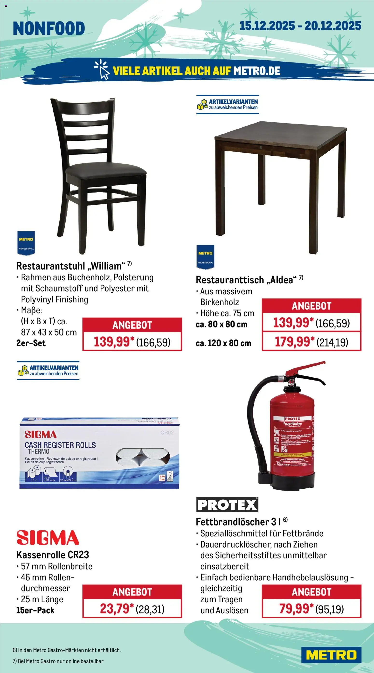 Metro Prospekt 	 – gültig ab 15.12.2025 | Seite: 20 | Produkte: Miele, Hochdruckreiniger